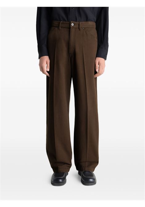 wide pants man cacao LEMAIRE | PA1306 LD1067BR423